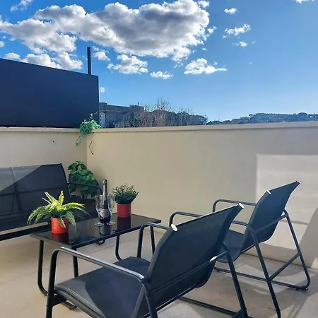 Apartamento 100m Dal Vaticano Oasi Luxury 2 Terraces
