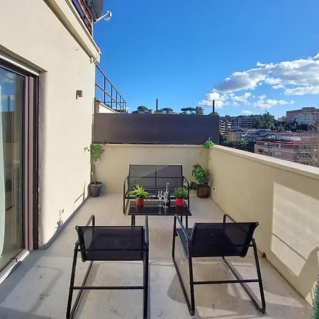 Appartamento 100m Dal Vaticano Oasi Luxury 2 Terraces Roma